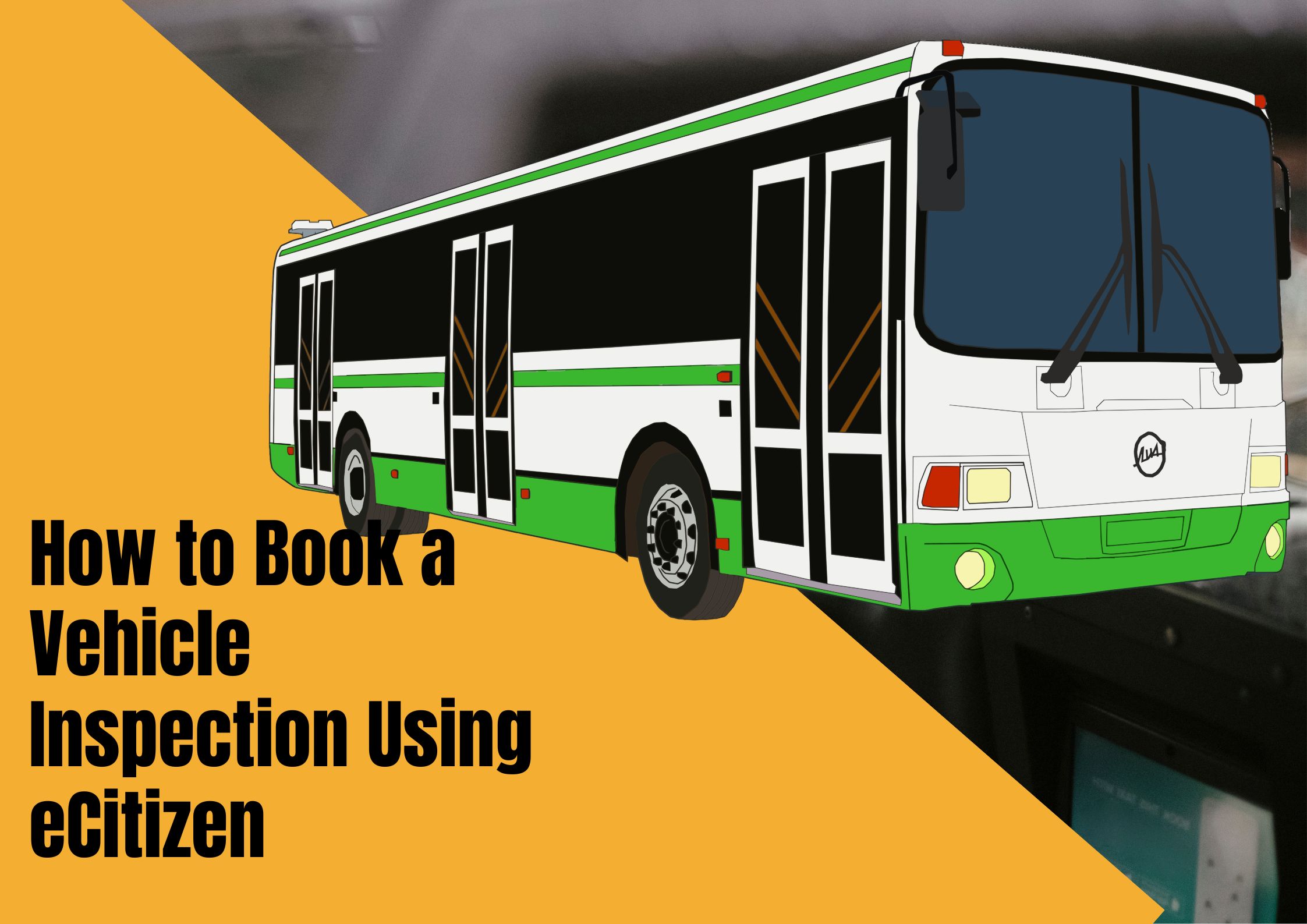 How to Book a Vehicle Inspection Using eCitizen