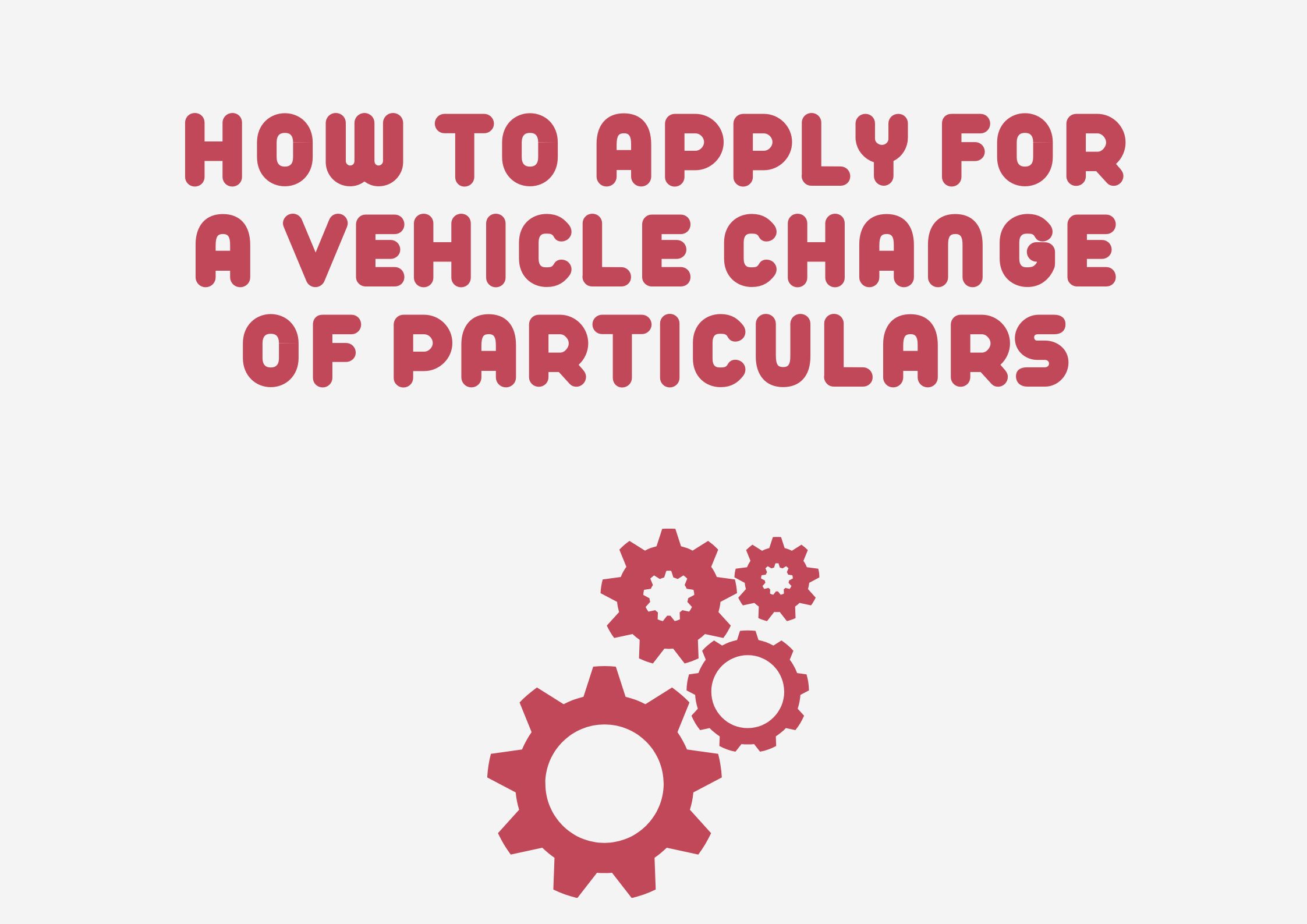 NTSA: How to Apply For a Vehicle Change of Particulars in 2025