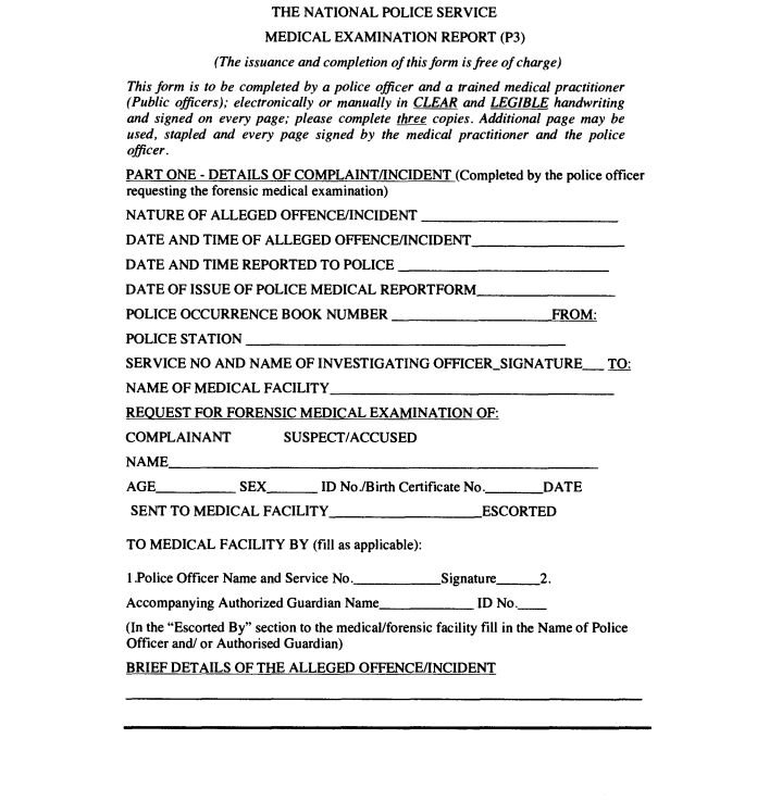 Understanding the New 10 Page P3 Form and Free Download