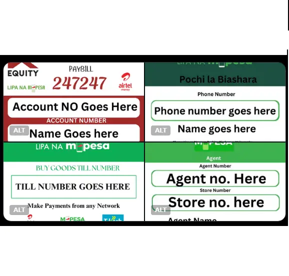 mpesa poster - Mwash Cyber mpesa poster