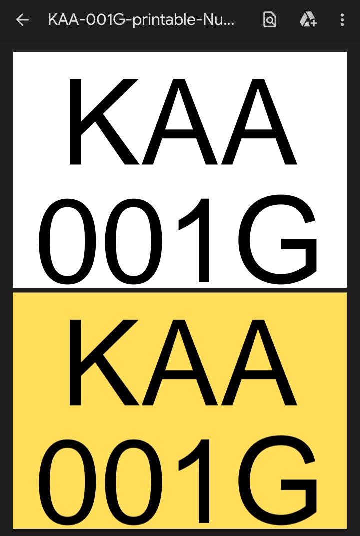 printable temporary vehicle number plates kenya - Mwash Cyber printable temporary vehicle number plates kenya