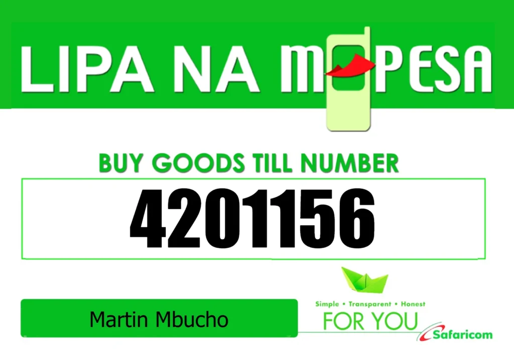 Mwash cyber mpesa till poster generator