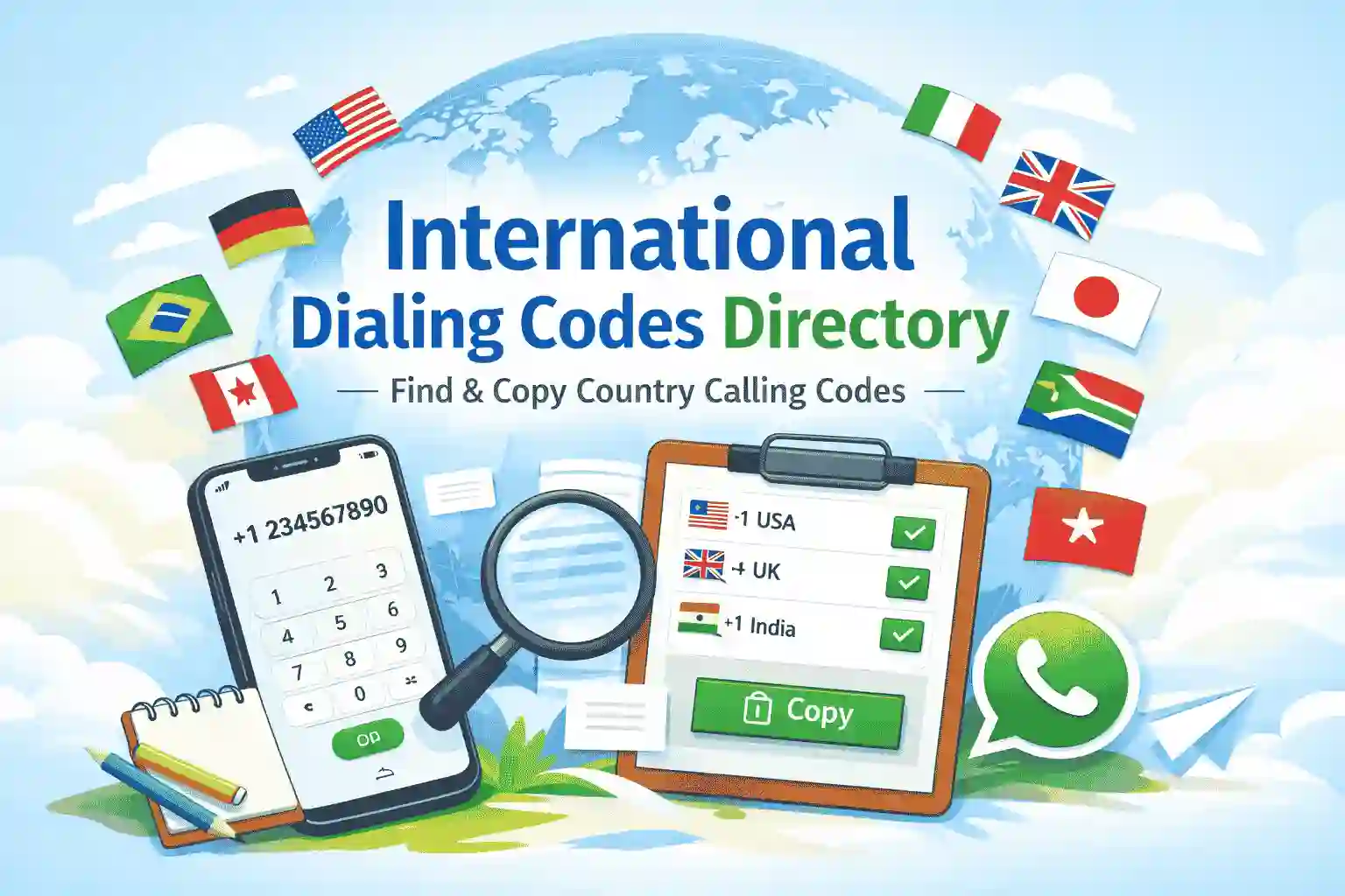 country codes / Phone