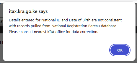 KRA PIN Registration: Why Newly Issued IDs Don’t Work 2026 - Mwash Cyber KRA PIN Registration: Why Newly Issued IDs Don’t Work 2026
